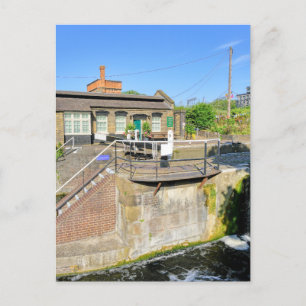 Regent's Canal, Kings Cross, London Postcard Postkarte