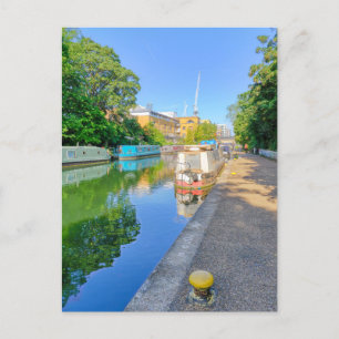 Regent's Canal, London Postcard Postkarte