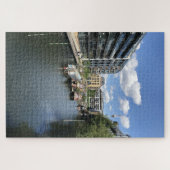 Regent's Canal Reflection London England Puzzle (Horizontal)