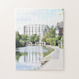 Regent's Canal Reflection London England Puzzle
