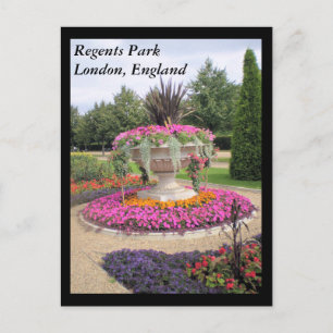 Regents Park, London, England Postcard Postkarte