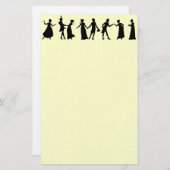 Regentschafts-Tänzerpapier Briefpapier (Vorne/Hinten)