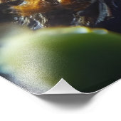 Regenwachstum - fotodruck (Ecke)