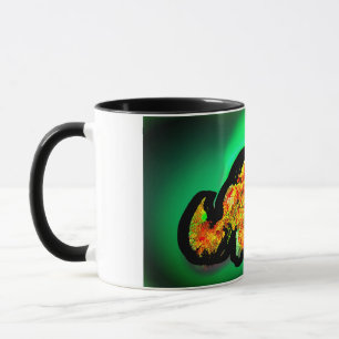 Regenwald Chamäleon Kunst Tasse