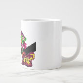 Regenwald Chameleon Spaß Jumbo-Tasse (Rechts)