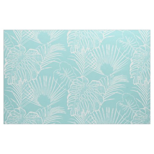 Regenwald-Dschungel-Blatt verlässt moderne Stoff (Fat Quarter (45,7 x 55,9 cm))