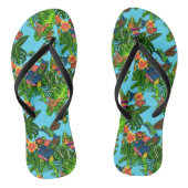Regenwald Flip Flops Badesandalen (Fußbett)