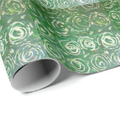 Regenwald-Glanz Geschenkpapier (Rolleneckpunkt)