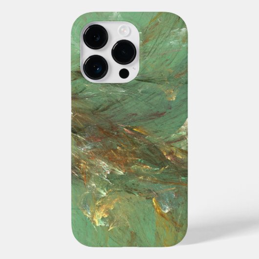 Regenwald-Jasperstein-Kunstetui Case-Mate iPhone Hülle (Rückseite)