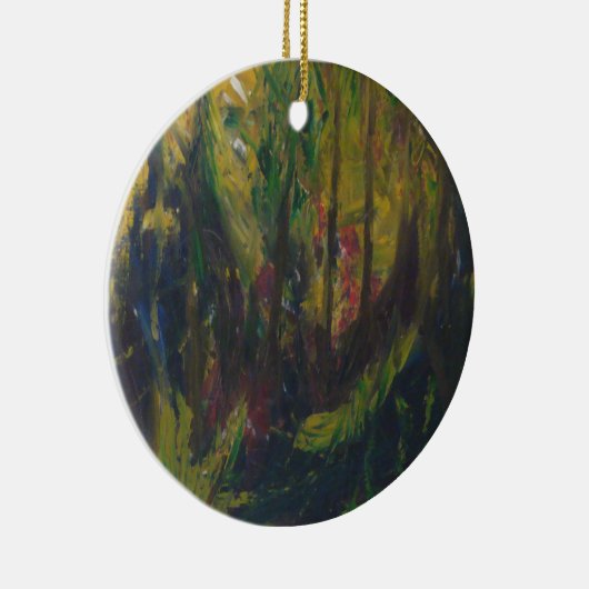 Regenwald Keramikornament (Rechts)