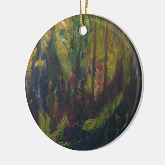 Regenwald Keramikornament (Links)