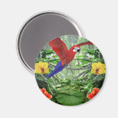 Regenwald Magnet (Vorderseite/Rückseite)