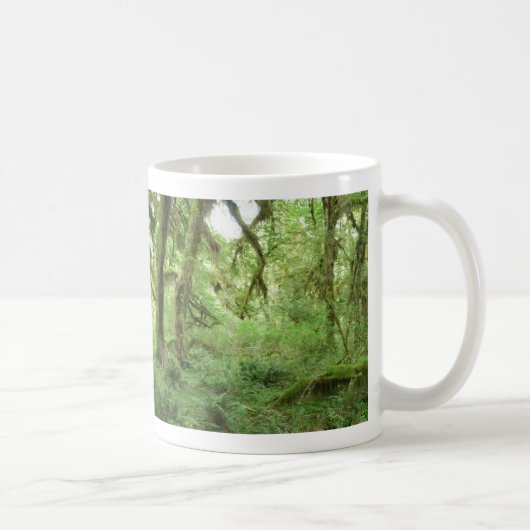 Regenwald (olympischer Nationalpark) Kaffeetasse (Rechts)