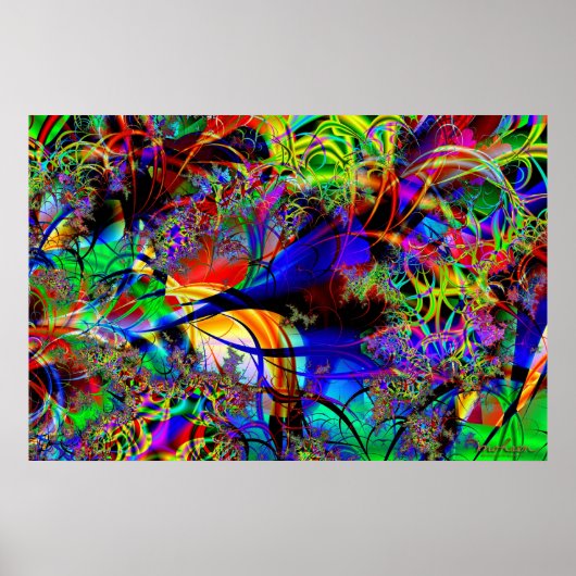 Regenwald Poster (Vorne)