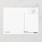 Regenwald Postkarte (Rückseite)