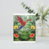 Regenwald Postkarte (Stehend Vorderseite)