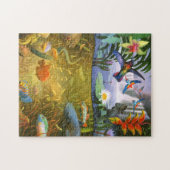 Regenwald-Tier-Puzzlespiel Puzzle (Horizontal)