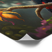 Regenwald Toucan Poster (Ecke)