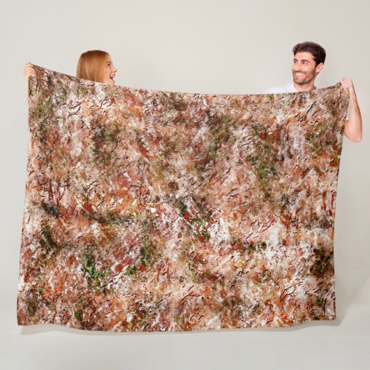 Regenwald unter Baumwolle oder Gestein unter Tage Fleecedecke (Beispiel)