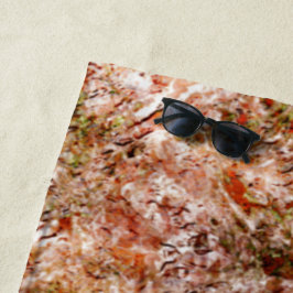 Regenwald unter Baumwolle oder Gestein unter Tage Strandtuch