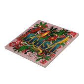 REGENWALD-Vogelkunst Brasiliens Brasilien Fliese (Seite)