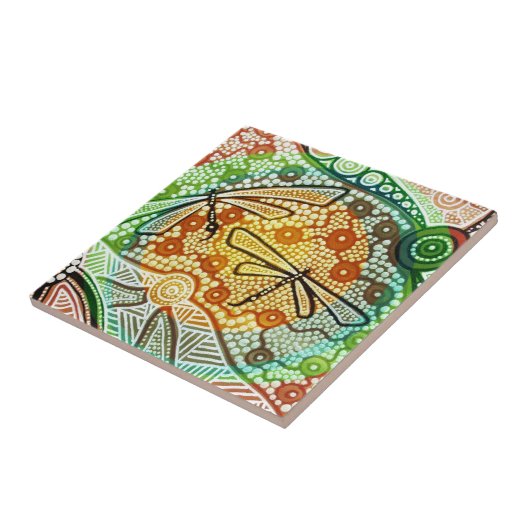 Regenwalddrachenfliegen Fliese (Seite)