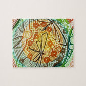 Regenwalddrachenfliegen Puzzle (Horizontal)