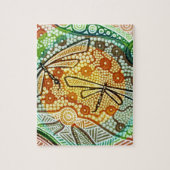 Regenwalddrachenfliegen Puzzle (Vertikal)