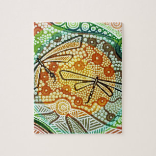 Regenwalddrachenfliegen Puzzle