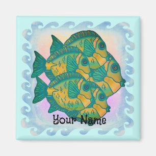 Regenwaldfisch Magnet