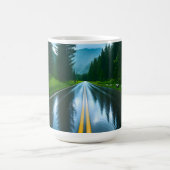 Regenwaldstraße Kaffeetasse (Mittel)