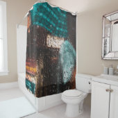 Regenwasser Tropfen Natur Duschvorhang (Beispiel)