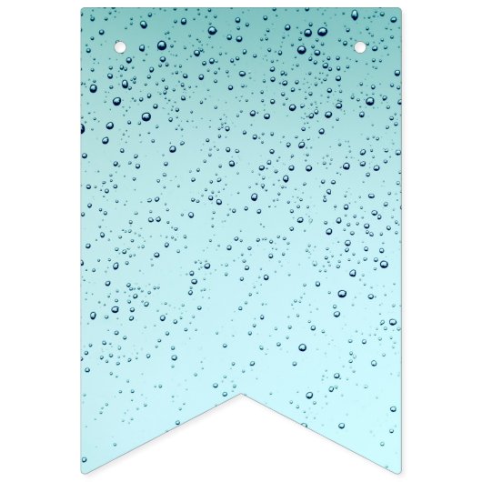 Regenwasser Wimpelkette (Dritte Fahne)