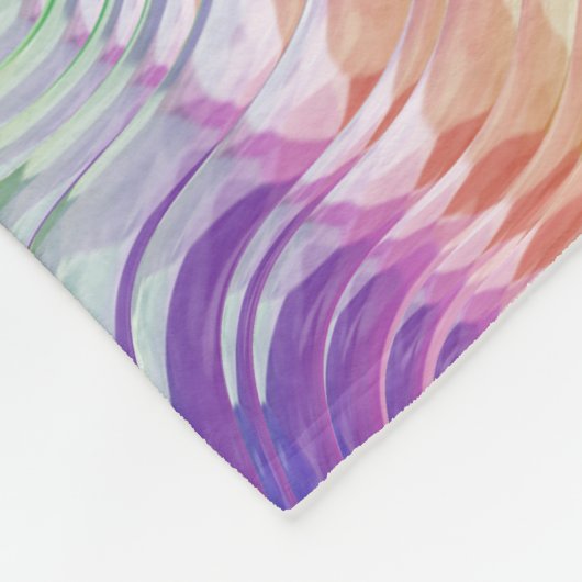 Regenwelle Ultradeluxe: Fleecedecke (Ecke)