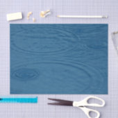 Regenwellen (Blaue Wasserwaagen) Seidenpapier (Handwerk)