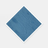 Regenwellen (Blaue Wasserwaagen) Serviette (Ecke)