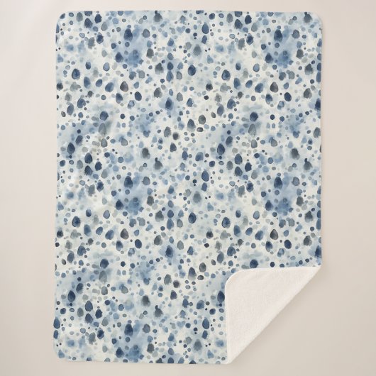 Regenwetterblues Sherpadecke (Vorderseite)