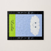 Regenwolke bringt ein Lächeln: Puzzle (Horizontal)