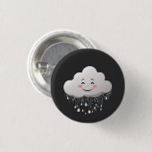 Regenwolke Button (Vorne & Hinten)