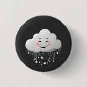 Regenwolke Button (Vorderseite)