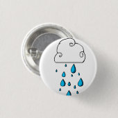 Regenwolke Button (Vorne & Hinten)