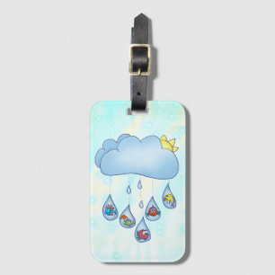 Regenwolke  gepäckanhänger