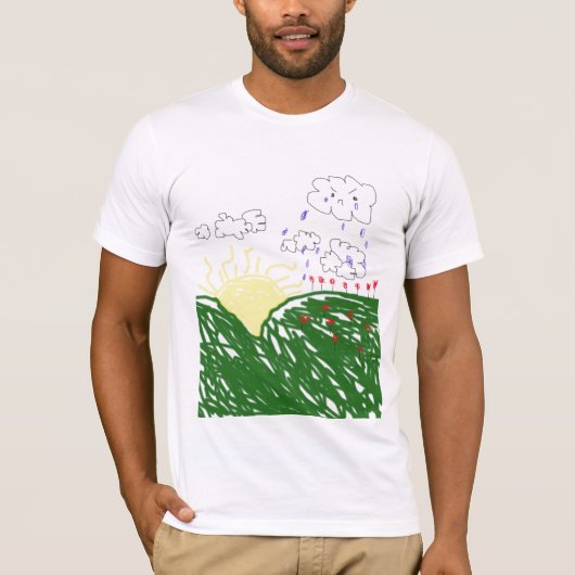 Regenwolke T-Shirt (Vorderseite)