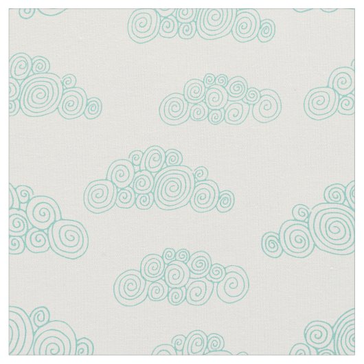 Regenwolken Stoff (Nahaufnahme)