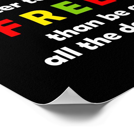 Reggae-Angebot Poster (Ecke)