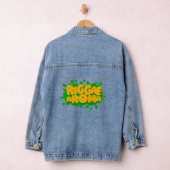 Reggae Aroma Splash Typografie Reggae Jeansjacke (Hangar)