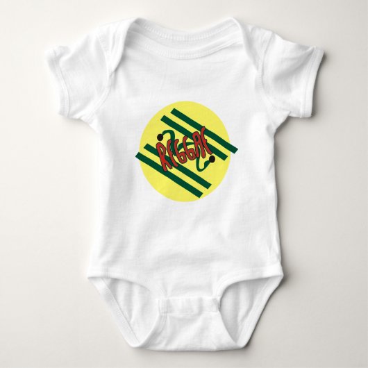 Reggae Baby Strampler (Vorderseite)