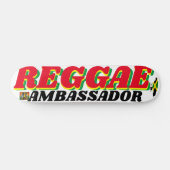 REGGAE-BASSADOR 7 3/4" Skateboarddecke Skateboard (Horizontal)