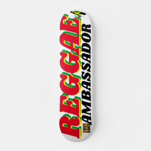 REGGAE-BASSADOR 7 3/4" Skateboarddecke Skateboard