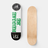 REGGAE.BE Skateboard (Vorderseite)